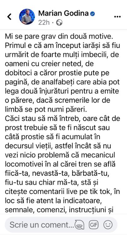 Godina despre urmăritorii săi